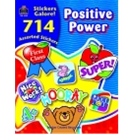 TEACHER CREATED RESOURCES Teacher Created Resources Positive Power Sticker Book; 7 Pages 1439769